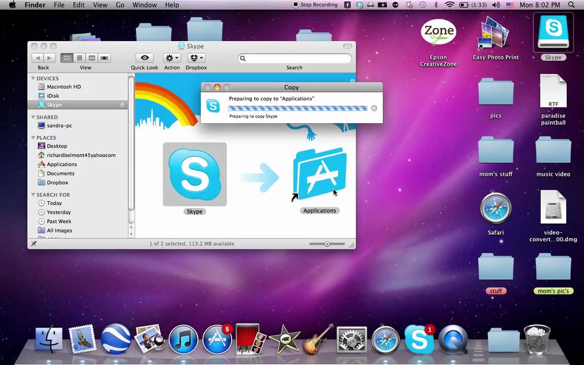 Skype on mac problems